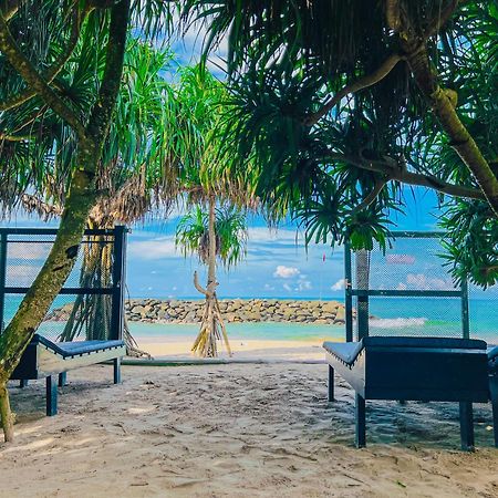 Sea Shell Villa Hikkaduwa 2 Separate Cabanas Ocean Front Villa Ngoại thất bức ảnh